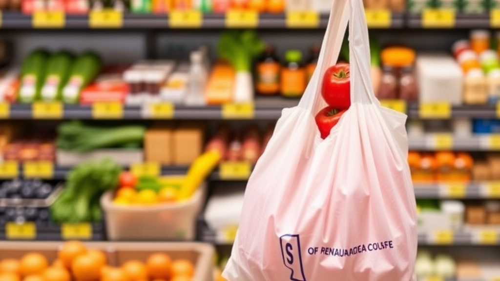 再利用可能なスーパーマーケットの食品バッグの利点を解説