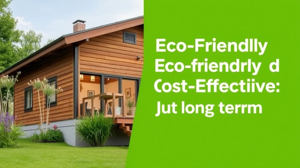Ecológico y rentable: el ahorro a largo plazo