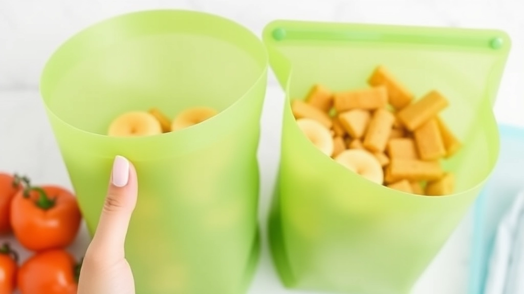 Di adiós al plástico, la guía definitiva de bolsas de almacenamiento de silicona ecológicas 1