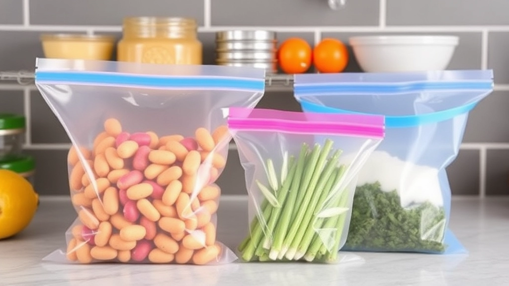 Usos versátiles para las bolsas de almacenamiento de silicona en la cocina