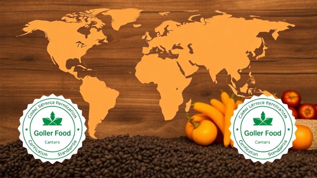 Standard globali di certificazione per uso alimentare