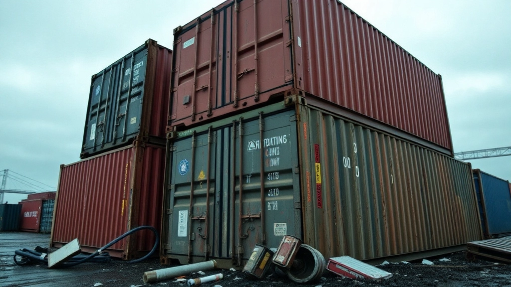 Port nightmares rotting film containers documented