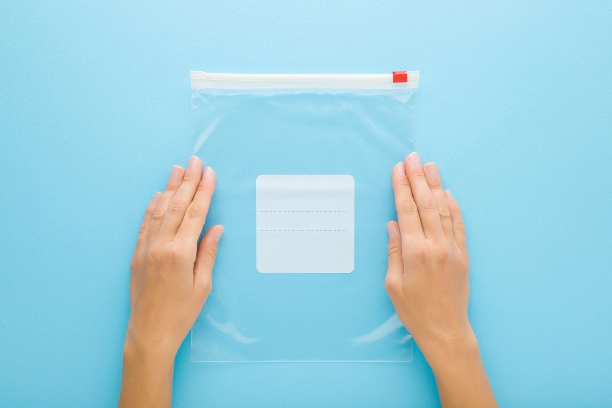 Gıda saklama için dayanıklı 2 galonluk zip kilit poşetler BPA içermeyen 1 2 galonluk zip kilit poşet kullanımları