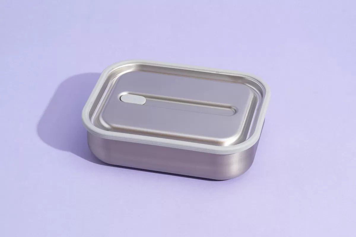 Traumwesen – Contenitore Pranzo In Acciaio Inox 800 Ml Con Divisori Mobili – Coperchio In Silicone A Prova Di Perdite – Zero Plastica - 6