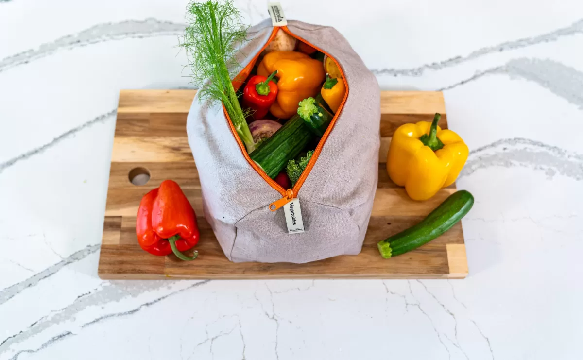 Bolsas de almacenamiento de verduras ecológicas para la frescura del  refrigerador | Almacenamiento de alimentos, image size:1200x741