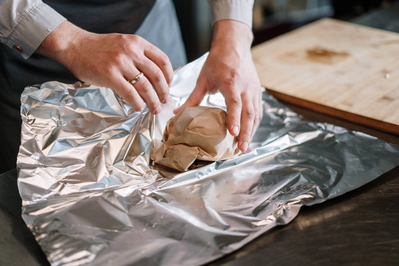 Milieuvriendelijke aluminiumfolie van voedingskwaliteit