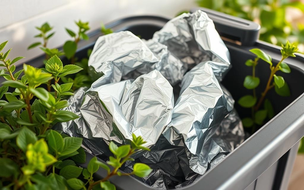 Défis et contamination du recyclage du papier d'étain