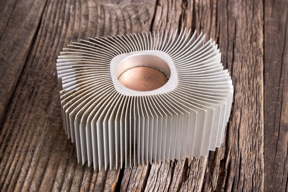Comparación de transferencia de calor del papel de aluminio
