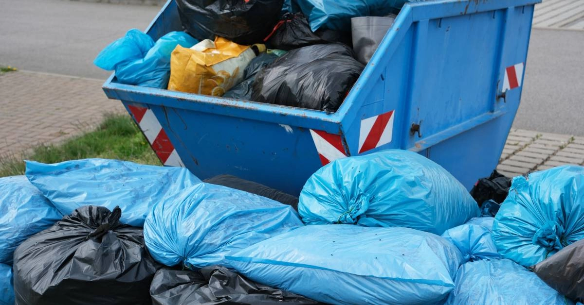 Großvolumen-Müllsäcke Kapazität verwenden Materialien in gängigen Größen und Typen für gewerbliche und industrielle Anwendungen