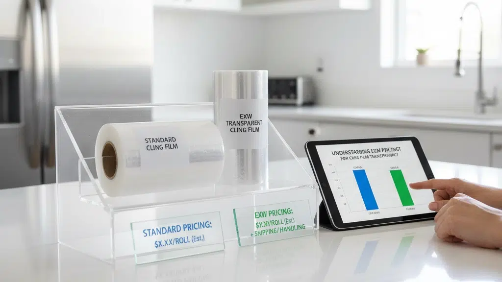 Yapışkan film için exw fiyatlandırmasını anlama | ana maliyetler ve alıcı rehberi 1 Yapışkan film şeffaflığı için exw fiyatlandırmasını anlama
