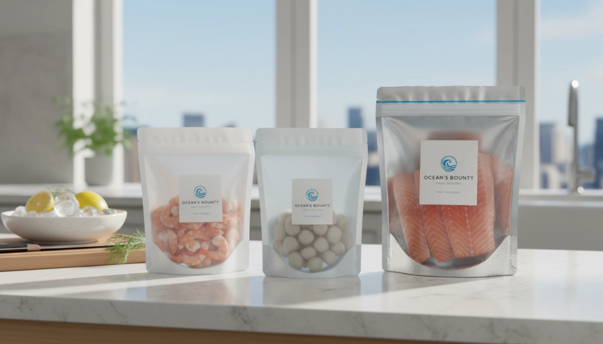 Arten von Ziplock-Beuteln für Seafood-Verpackungen
