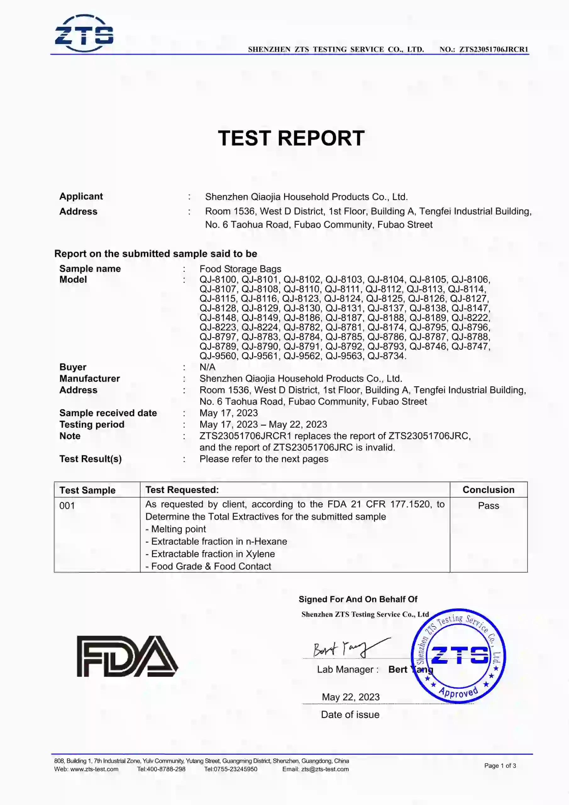 cURL Too many subrequests. Relatório de teste de certificação FDA do Artfullife®